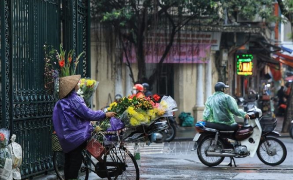 Thời tiết h&ocirc;m nay (29-3): Mưa rải r&aacute;c ở miền Bắc