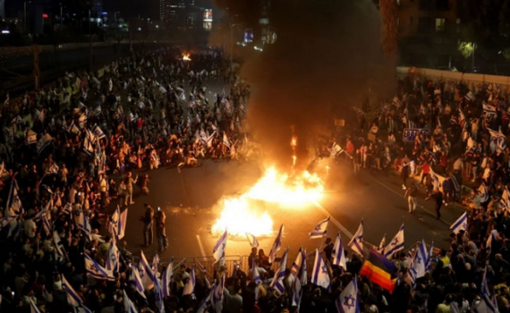 Tổng thống Israel k&ecirc;u gọi dừng cải c&aacute;ch tư ph&aacute;p