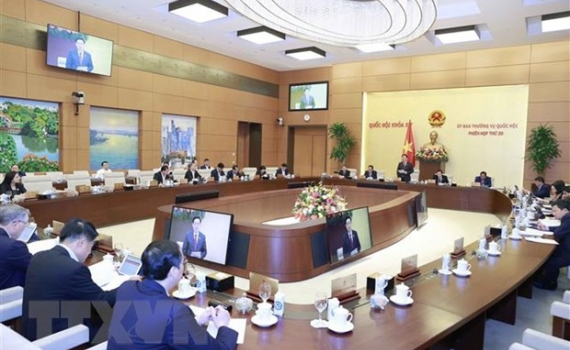H&ocirc;m nay, Ủy ban Thường vụ Quốc hội chất vấn c&aacute;c nh&oacute;m vấn đề thuộc lĩnh vực t&ograve;a &aacute;n, kiểm s&aacute;t