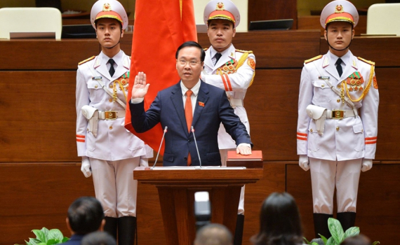 Điện v&agrave; Thư ch&uacute;c mừng Chủ tịch nước V&otilde; Văn Thưởng