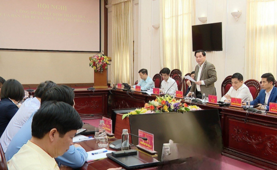 C&ocirc;ng bố quyết định thanh tra của Ban Thi đua - Khen thưởng Trung ương