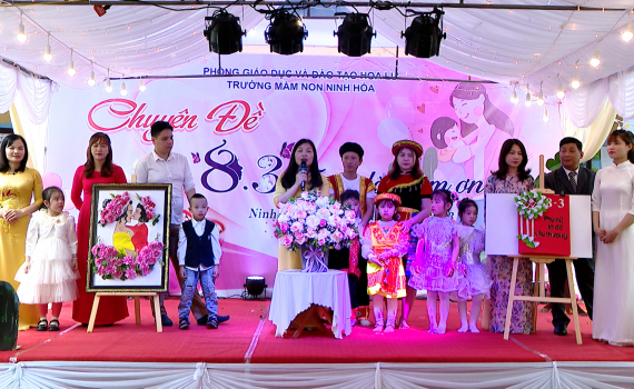 Ph&ograve;ng Gi&aacute;o dục v&agrave; Đ&agrave;o tạo huyện Hoa Lư tổ chức chuy&ecirc;n đề cấp huyện bậc Mầm non &ldquo; 8-3, triệu lời cảm ơn&rdquo;