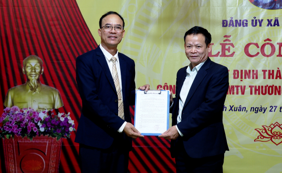 Th&agrave;nh lập Chi bộ C&ocirc;ng ty TNHH MTV Thương mại Du lịch Lạc Hồng