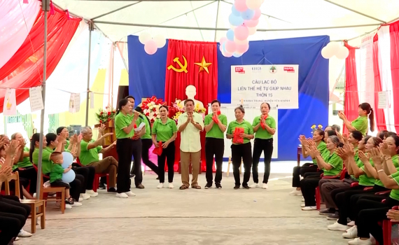 Hiệu quả c&acirc;u lạc bộ li&ecirc;n thế hệ tự gi&uacute;p nhau ở Ninh B&igrave;nh