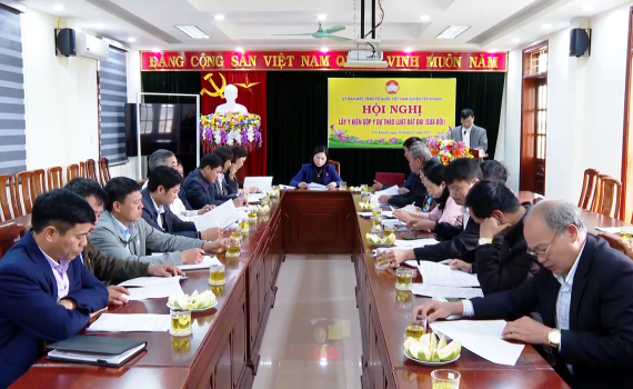 Y&ecirc;n Kh&aacute;nh lấy &yacute; kiến g&oacute;p &yacute; đối với Dự thảo Luật Đất đai (sửa đổi)