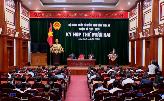 Kỳ họp thứ Mười Hai - HĐND tỉnh kh&oacute;a XV
