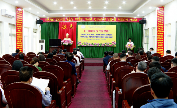 Hội nghị kết nối Ng&acirc;n h&agrave;ng - Doanh nghiệp năm 2023 chuy&ecirc;n đề &ldquo;Tiếp cận vốn t&iacute;n dụng ng&acirc;n h&agrave;ng&rdquo;