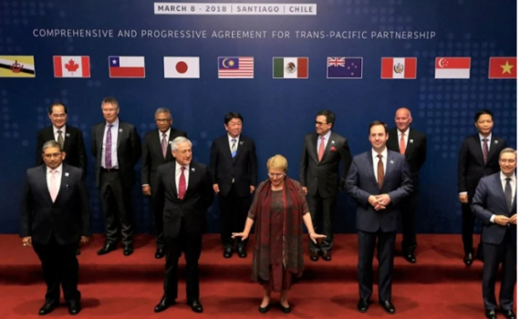 Anh th&ocirc;ng b&aacute;o gia nhập CPTPP
