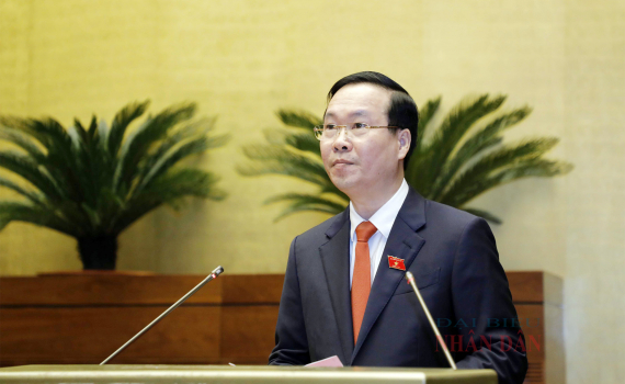 Kh&ocirc;ng ngừng tu dưỡng, ra sức phấn đấu v&igrave; Việt Nam &ldquo;d&acirc;n gi&agrave;u, nước mạnh, d&acirc;n chủ, c&ocirc;ng bằng, văn minh&rdquo;, vững bước đi l&ecirc;n chủ nghĩa x&atilde; hội