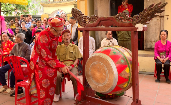 X&acirc;y dựng đời sống văn h&oacute;a ở l&agrave;ng Ho&agrave;ng Sơn