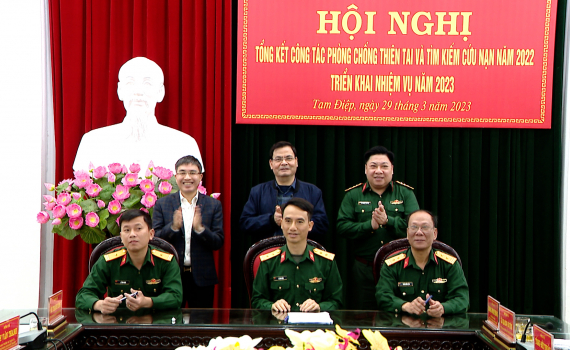 Th&agrave;nh phố Tam Điệp triển khai c&ocirc;ng t&aacute;c ph&ograve;ng, chống thi&ecirc;n tai v&agrave; t&igrave;m kiếm cứu nạn năm 2023