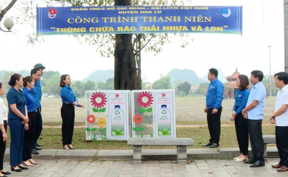 Tuy&ecirc;n truyền ph&ograve;ng, chống r&aacute;c thải nhựa v&agrave; bảo vệ m&ocirc;i trường tại huyện Hoa Lư