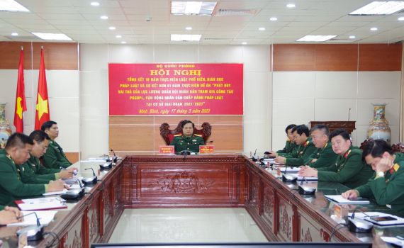 Tổng kết 10 năm thực hiện Luật phổ biến, gi&aacute;o dục ph&aacute;p luật v&agrave; sơ kết Đề &aacute;n 1371