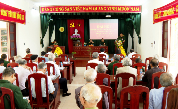Đại hội Chi hội Nạn nh&acirc;n chất độc da cam/dioxin x&atilde; Ninh Tiến