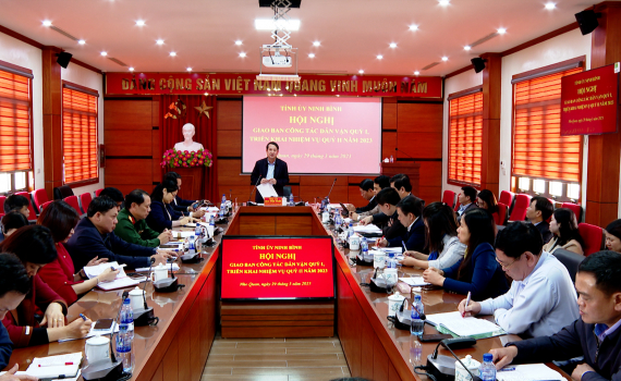 Triển khai nhiệm vụ c&ocirc;ng t&aacute;c D&acirc;n vận qu&yacute; II/2023