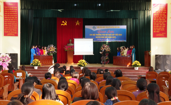 Giao lưu Chi hội trưởng Phụ nữ giỏi cấp Tiểu khu huyện Kim Sơn năm 2023