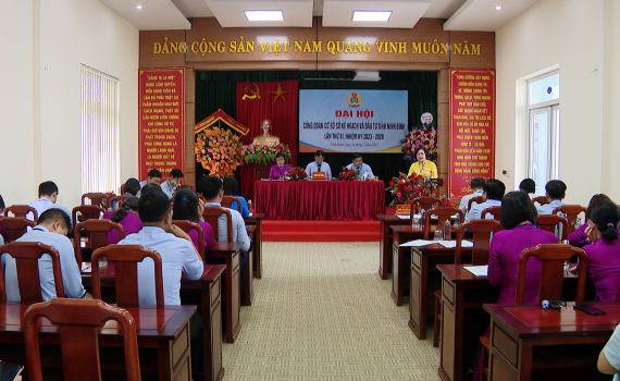 Đại hội C&ocirc;ng đo&agrave;n cơ sở Sở Kế hoạch v&agrave; Đầu tư, nhiệm kỳ 2023-2028