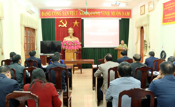 Hội CCB tỉnh tổ chức lấy &yacute; kiến v&agrave;o Dự thảo Luật Đất đai (sửa đổi)