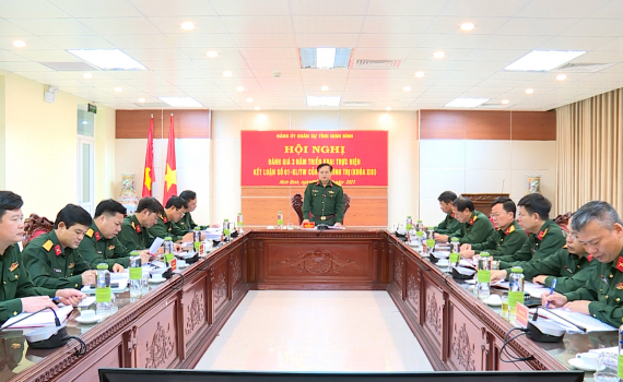 Đảng ủy Qu&acirc;n sự tỉnh đẩy mạnh học tập v&agrave; l&agrave;m theo tư tưởng, đạo đức, phong c&aacute;ch Hồ Ch&iacute; Minh   