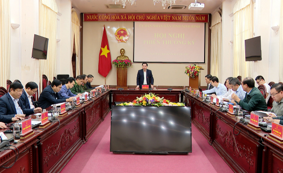 UBND tỉnh họp phi&ecirc;n thường kỳ triển khai nhiệm vụ th&aacute;ng 3/2023
