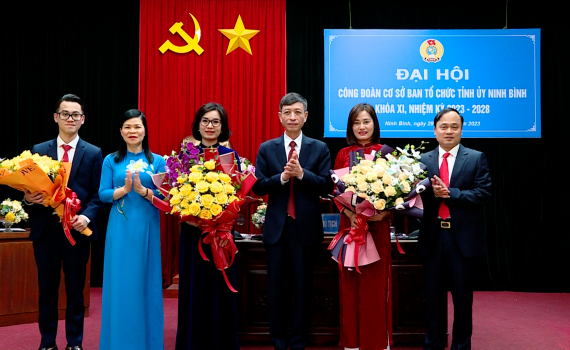Đại hội c&ocirc;ng đo&agrave;n cơ sở Ban Tổ chức Tỉnh ủy lần thứ XI, nhiệm kỳ 2023-2028