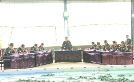 Bộ CHQS tỉnh ho&agrave;n th&agrave;nh luyện tập chuyển trạng th&aacute;i sẵn s&agrave;ng chiến đấu