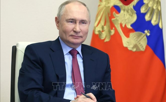 Bầu cử tổng thống Nga: &Ocirc;ng Vladimir Putin t&aacute;i đắc cử