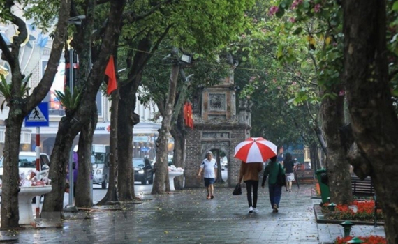 Thời tiết h&ocirc;m nay (14-3): Bắc Bộ c&oacute; mưa, đ&ecirc;m v&agrave; s&aacute;ng trời lạnh