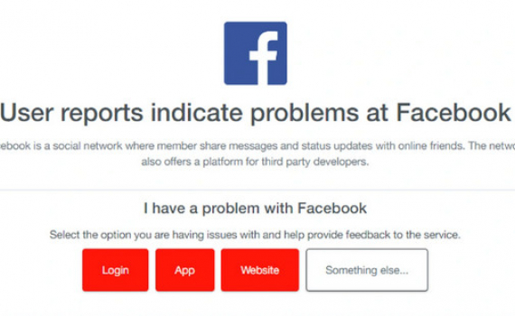 Facebook bị sập tr&ecirc;n to&agrave;n cầu