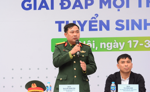 Những điểm mới trong tuyển sinh khối trường qu&acirc;n đội năm 2024