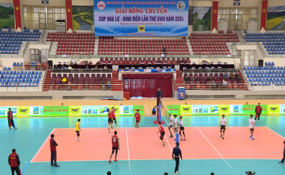 2 CLB b&oacute;ng chuyền nam, nữ LP Bank Ninh B&igrave;nh đều g&oacute;p mặt tại v&ograve;ng b&aacute;n kết, Giải b&oacute;ng chuyền C&uacute;p Hoa Lư - B&igrave;nh Điền năm 2024
