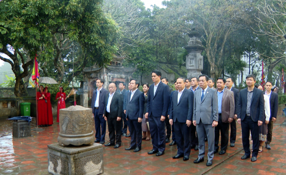 Đo&agrave;n Đại biểu cấp cao tỉnh U-Đ&ocirc;m-Xay, Nước Cộng ho&agrave; D&acirc;n chủ Nh&acirc;n d&acirc;n L&agrave;o thăm v&agrave; l&agrave;m việc tại tỉnh Ninh B&igrave;nh