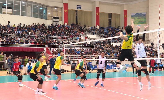 Giải B&oacute;ng chuyền C&uacute;p Hoa Lư - B&igrave;nh Điền lần thứ XVIII kết th&uacute;c tốt đẹp