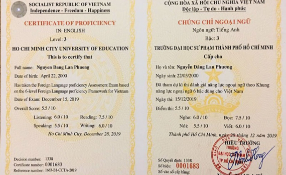 Chứng chỉ ngoại ngữ n&agrave;o được miễn thi ngoại ngữ tốt nghiệp THPT năm 2024?