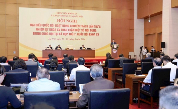 Khai mạc Hội nghị đại biểu Quốc hội hoạt động chuy&ecirc;n tr&aacute;ch: Chuẩn bị c&aacute;c nội dung tr&igrave;nh Kỳ họp thứ bảy
