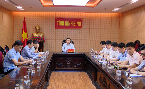 Giao ban định kỳ về tiến độ thực hiện đường d&acirc;y 500kV mạch 3 