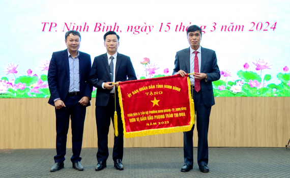 Th&agrave;nh phố Ninh B&igrave;nh ph&aacute;t động phong tr&agrave;o thi đua y&ecirc;u nước năm 2024