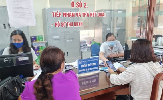 Số lao động r&uacute;t bảo hiểm x&atilde; hội giảm