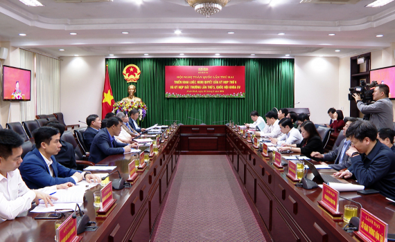 Hội nghị to&agrave;n quốc lần thứ hai triển khai luật, nghị quyết của Quốc hội kh&oacute;a XV