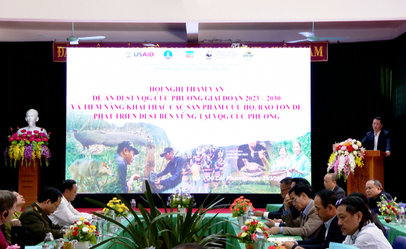 Hội nghị tham vấn Đề &aacute;n du lịch sinh th&aacute;i Vườn Quốc gia C&uacute;c Phương giai đoạn 2023-2030