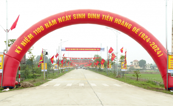 Nhiều hoạt động hướng về Lễ kỷ niệm 1100 năm Ng&agrave;y sinh Vua Đinh Ti&ecirc;n Ho&agrave;ng tại huyện Gia Viễn 