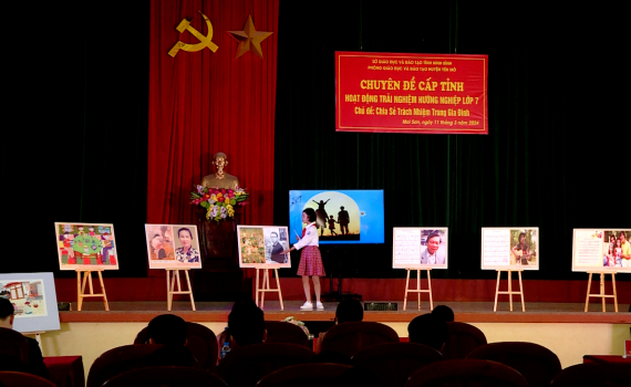Chuy&ecirc;n đề hoạt động trải nghiệm, hướng nghiệp lớp 7 tại trường THCS Mai Sơn, huyện Y&ecirc;n M&ocirc; 