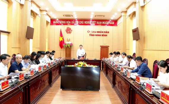 R&agrave; so&aacute;t c&ocirc;ng t&aacute;c chuẩn bị, tổ chức kỷ niệm 1100 năm ng&agrave;y sinh Đinh Ti&ecirc;n Ho&agrave;ng Đế v&agrave; Lễ hội Hoa Lư năm 2024