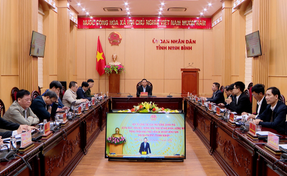 Hội nghị trực tuyến b&agrave;n về r&agrave; so&aacute;t, th&aacute;o gỡ kh&oacute; khăn, vướng mắc trong triển khai thực hiện Dự &aacute;n bất động sản