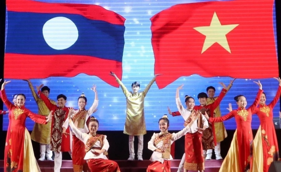 Điện mừng Đảng Nh&acirc;n d&acirc;n c&aacute;ch mạng L&agrave;o