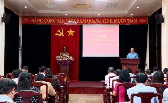 Hội nghị b&aacute;o c&aacute;o vi&ecirc;n th&aacute;ng 3 năm 2024