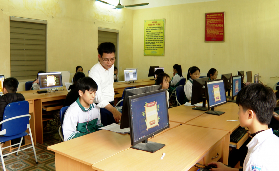 Gia Viễn triển khai s&acirc;n chơi tr&iacute; tuệ &ldquo;Hoa trạng nguy&ecirc;n&rdquo; năm 2024