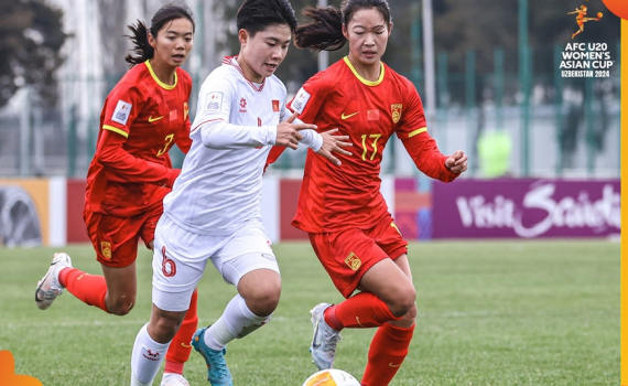 U20 Việt Nam ghi b&agrave;n thắng danh dự để chia tay VCK U20 nữ ch&acirc;u &Aacute;