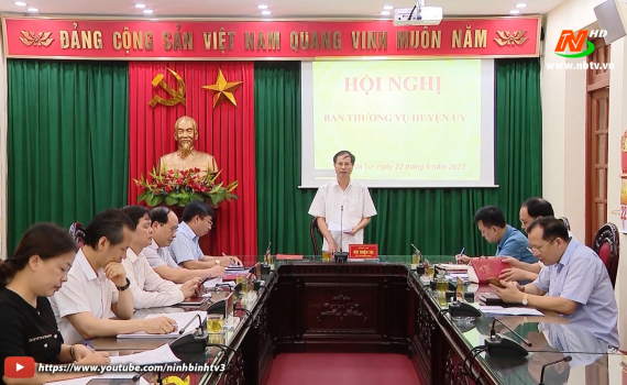 Hoa Lư tăng cường x&acirc;y dựng Đảng về ch&iacute;nh trị, tư tưởng