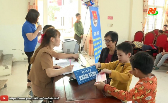 Chương tr&igrave;nh kh&aacute;m, cấp ph&aacute;t thuốc miễn ph&iacute; cho trẻ em